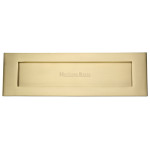 M Marcus Heritage Brass Letterplate 411 x 125mm